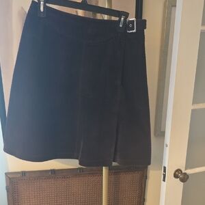 Mui Mui Elegant Eggplant Coloures Skirt